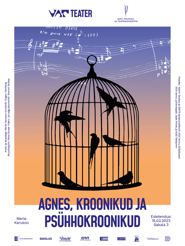 AGNES, KROONIKUD JA PSÜHHOKROONIKUD / VIIMASED ETENDUSED!