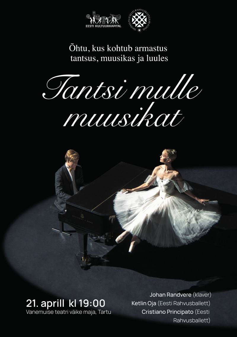 Tantsu- ja klaverikontsert "Tantsi mulle muusikat"