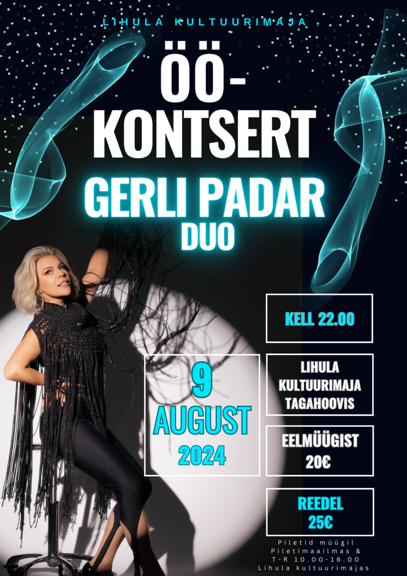 Öökontsert Gerli Padar Duo