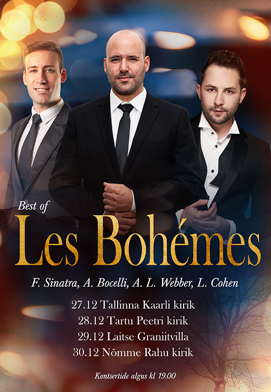 Les Bohèmes – 10 aastat muusikalist maagiat!