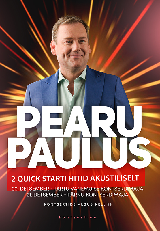 Pearu Pauluse akustilised kontserdid | Piletimaailm