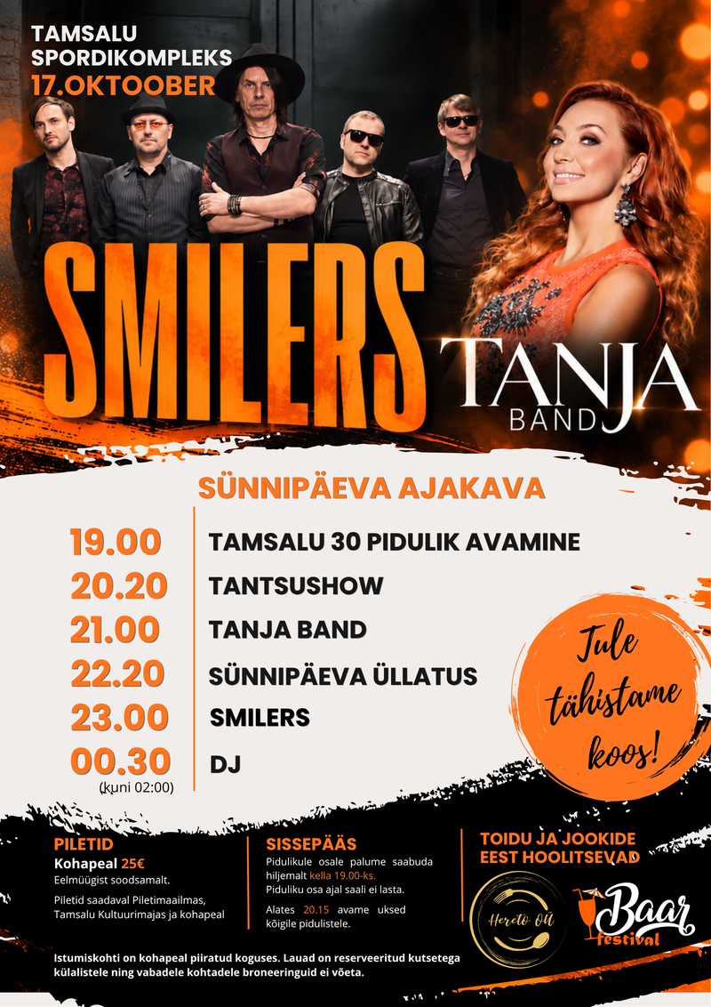 TAMSALU 30. SÜNNIPÄEVAPIDU